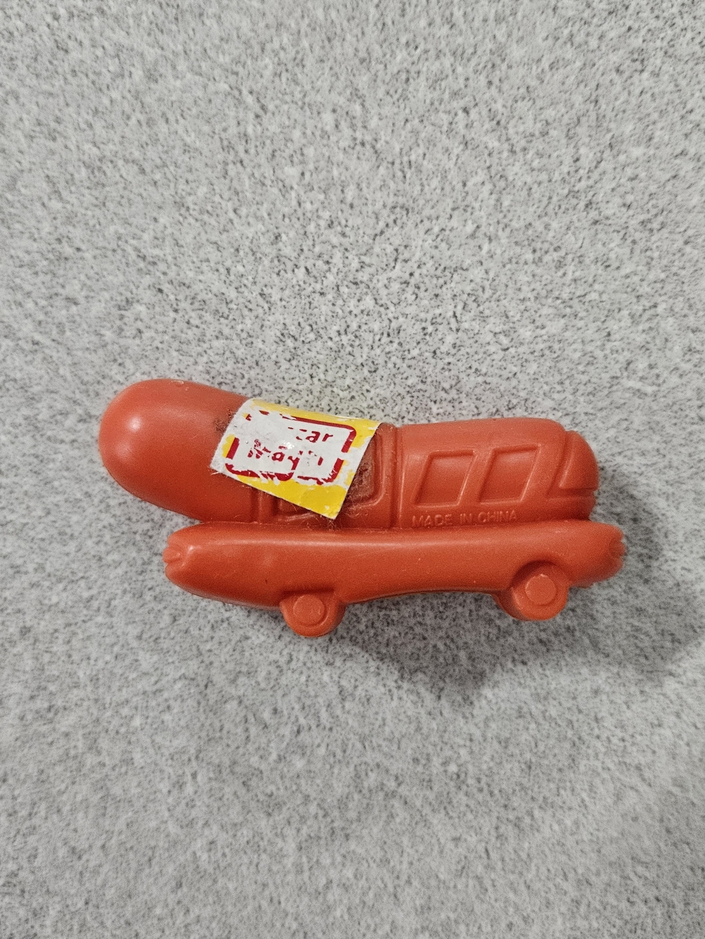 Vintage Oscar Mayer Wiener Mobile Whistle Food Advertising Promotion Red Hot Dog